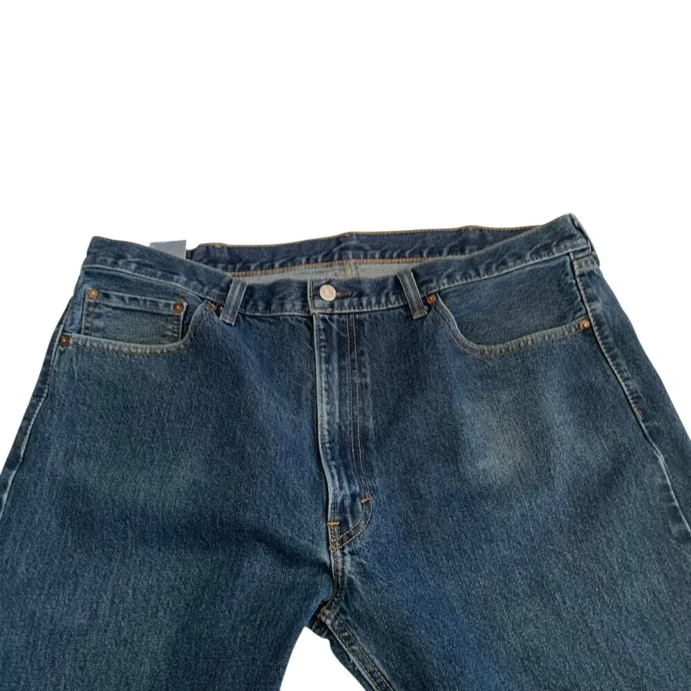 Levi's 505 Men's Size 42x30 Regular Fit Straight Leg Non-Stretch Denim Jeans